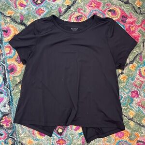 Athleta Classic Black Short Sleeve Tee